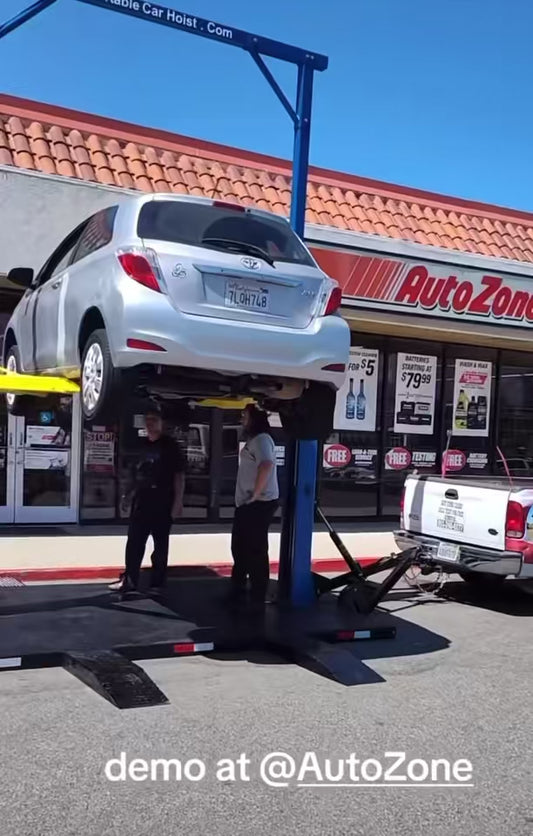 🎯 Win a 9K Portable Car Lift for Just $10!